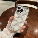【1000円OFFクーポンあり スーパーSALE限定】キルティング クリア 星 スター 透明 iPhoneケース スマホケース 韓国 スマホカバー iPhone12 iPhone13 iPhone14 iPhone15 Pro Max ケース 携帯 アイフォン13ケース