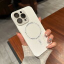 iPhone16ケース アイフォンケース マグセーフ magsafe ワンタッチ吸着 ワンタッチ充電 レザー調 ホワイト カメラレンズ保護 上品 きれいめ 大人っぽい おしゃれ シンプル 高見え ユニセックス