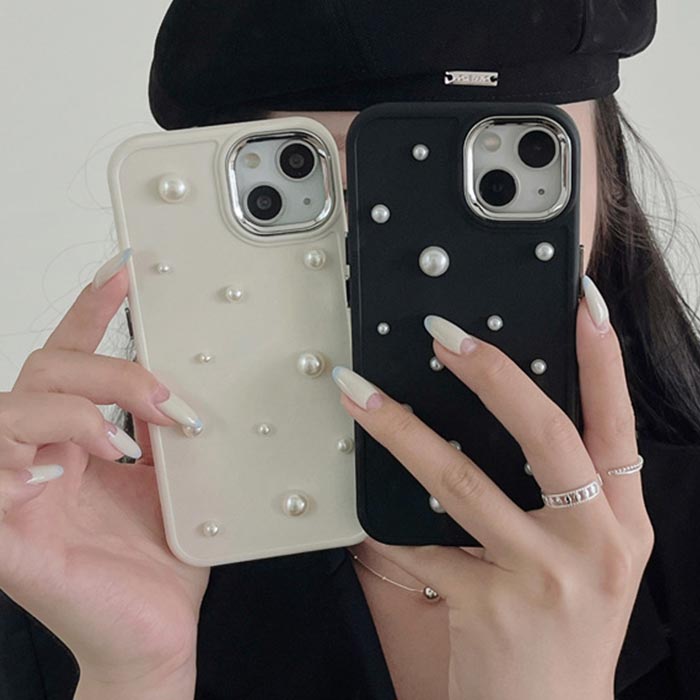 樂天商城 - パール！iPhone17ケース おしゃれ iphoneケース iphone16カバー スマホケース iPhone12 ケース iPhone13 カバー iPhone11 iPhone14 Pro Max ケース アイフォン15ケース ブラック ホワイト 白 黒 縁取り