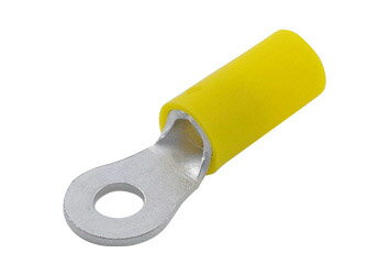 HERO/ヒーロー 圧着配線ターミナル/絶縁被覆付丸形端子：AR5.5-4(1袋/100個)(2.0)