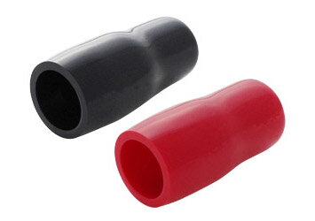HERO/ヒーロー 圧着配線ターミナル/丸形端子用絶縁スリーブ：DVS-22(1袋/黒10個