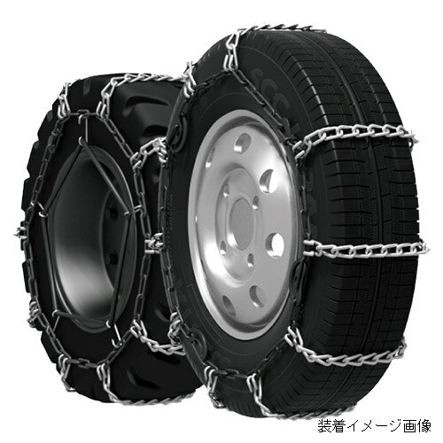 SCC JAPAN/KAシリーズ KA78195：深雪走行と登坂力に優れた、カム付スタンダード合金鋼チェーン（トラック・バス用）