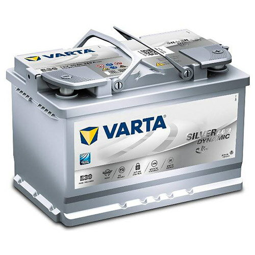 VARTA 570901076 LN3AGM：バルタ シルバーダイナミックAGM アイドリングストップ車対応 欧州車用バッテリー