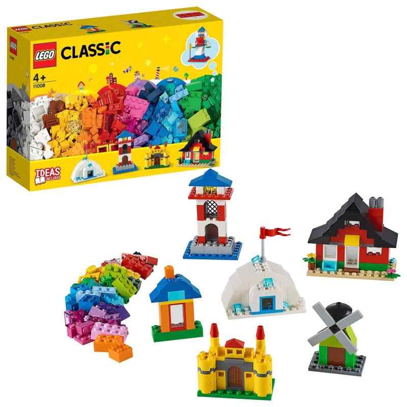 楽天Goods Fieldレゴ（LEGO） クラシック アイデアパーツ〈お家セット〉 11008 おもちゃ ブロック プレゼント 宝石 クラフト 男の子 女の子 4歳以上