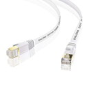 CAT7ウルトラフラット 3m LANケーブル高速 Cat7 SSTP RJ45コネクタ10Gbps ...