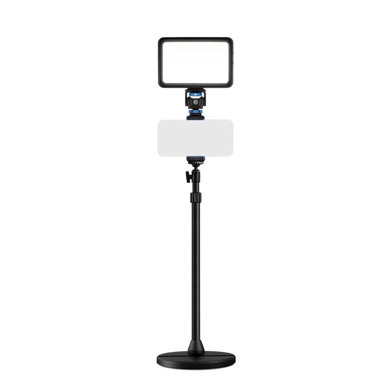 Elgato Mini Mount – Versatile Desktop Stand extendable up to 64 cm/25.2 in, Fully Adjustable, Phone Holder with Cold Shoe Mount, Device Slot, 1/4 inch Thread for Cameras, Lights, Mics and more