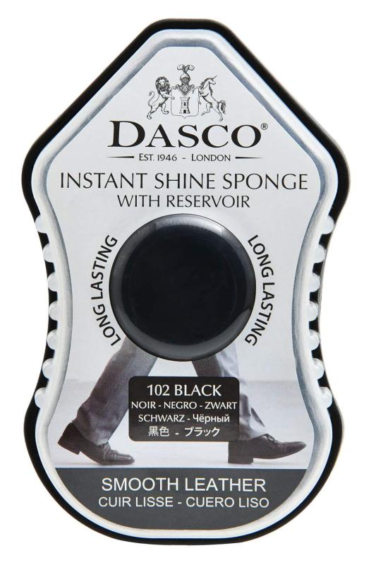DASCO(ダスコ) サッと 拭くだけ 革靴 色 ツヤ 取り戻す リザーバー付き シャインスポンジ 靴磨き 簡単 傷 95310593