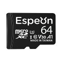 Espeon MicroSDXCJ[h UHS-I U3 A1 V30 4K Ultra HD Class10 - őǏox95MB/sASDA_v^[t