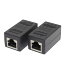 LUYING RJ45 LAN֥ѥͥ RJ45 Ĺ ץ ᥹-᥹ ӥå б 8P8C ѥ LY-19A01 (2ĥå)