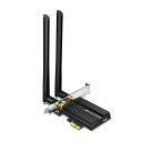 TP-Link WiFi ワイヤレス アダプター 無線LAN Wi-Fi6 PCI-Express  ...