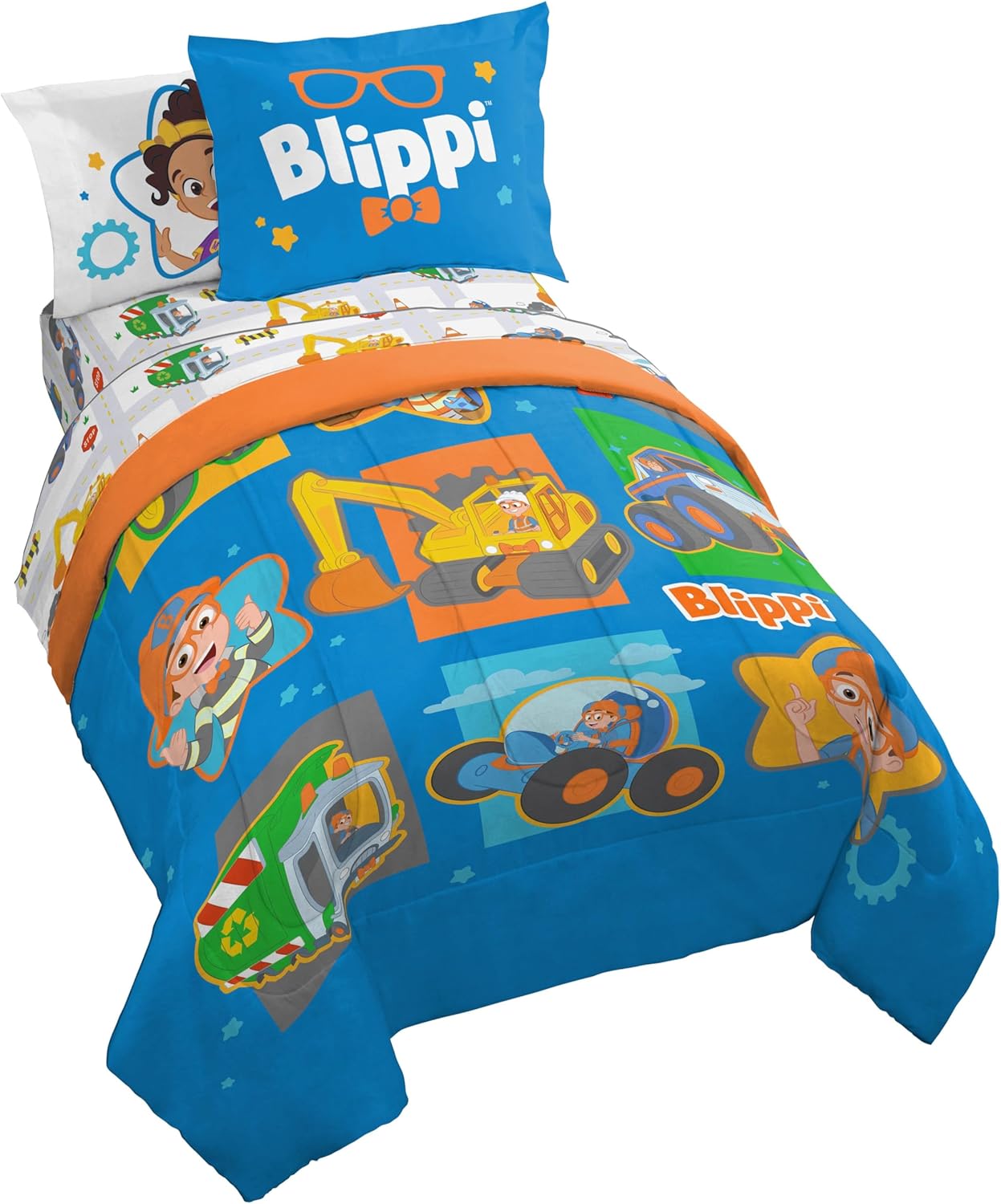 【送料無料】BILIPPI 　キャラクター 子供用 布団セット シングル 新一年生・子供部屋・キャラクターシ..