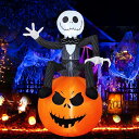 【送料無料】ハロウィーン Disney ディズニー ナイトメアビフォクリスマス ジャック+がぼちゃ Disney ディズニーエアバルーン ハロウィン 装飾 デコ...
