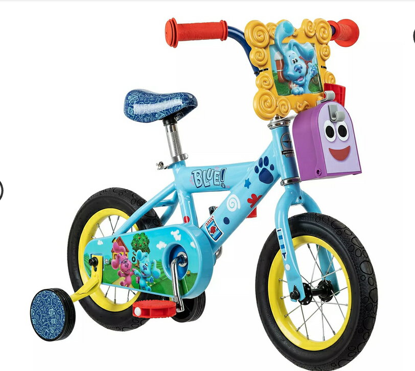 ニコロデオン　ブルーズ・クルーズ Blue's Clues　アメリカ販売品　12インチ　子供　キッズバイク　自転車