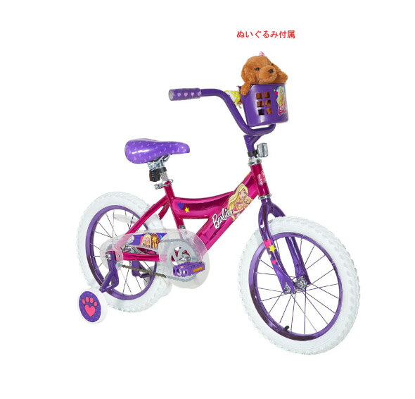 ダイナクラフト Barbie 16 バービー アメリカ販売品 16インチ 子供 キッズバイク 自転車