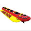 AIRHEAD HD-5 Jumbo Hot Dog 5 Person Rider Inflatable Towable Lake Boat Tube 5 ȡ󥰥塼 Хʥʥܡ 緿⤭  ̵ۡԲġۡڤԲġ