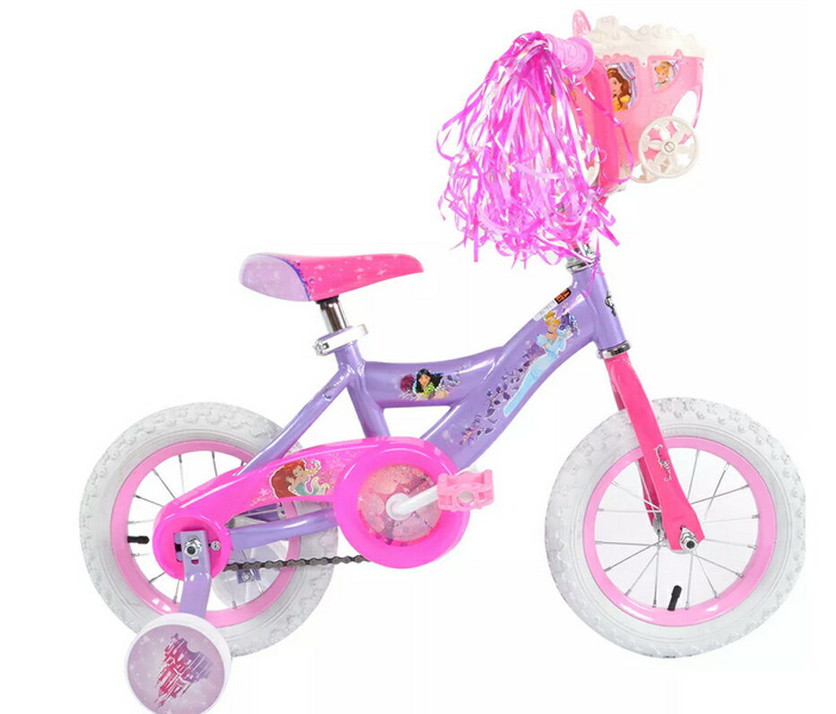 Huffy Disney Princess　ハッフィー　ディズニープリンセス　人形篭付き　アメリカ販売品　12インチ　子供　キッズバイク 自転車