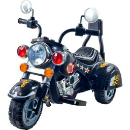 【送料無料】三輪 電動バイク 子供用 　アメリカン　ビンテージ　チョッパーバイク！本格的電動バイク　三輪車