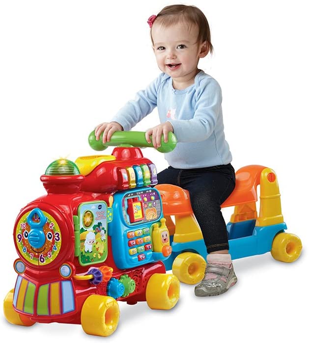 VTech アクティビティ　機関車　電車　乗り物　アルファベット！VTech Sit-to-Stand Ultimate Alphabet Train キッズ 子供 知育玩具　英会話　英語 【送料無料】【代引不可】【あす楽不可】