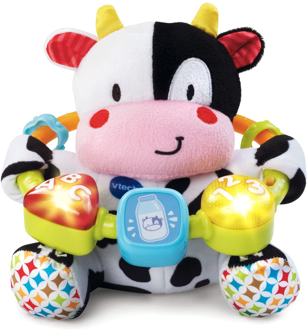 VTech アクティビティ　ウシさん　ぬいぐるみ　VTech Baby Lil' Critters Moosical Beads 　キッズ 子供 知育玩具　英会話　英語 【送料無料】【代引不可】【あす楽不可】