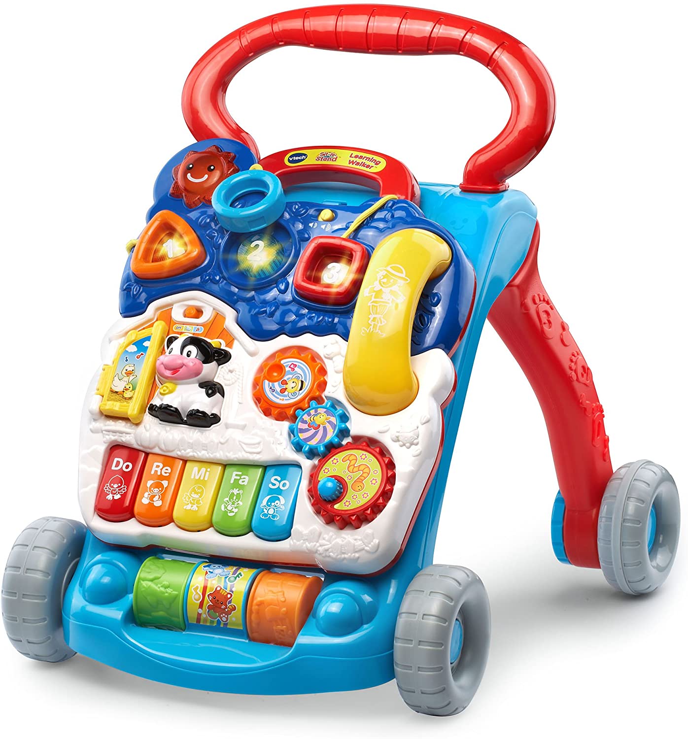 vtech アクティビティ 手押し車 VTech Sit-to-Stand Learning Walker キッズ 子供 知育玩具 英会話 英語 【送料無料】【代引不可】【あす楽不可】