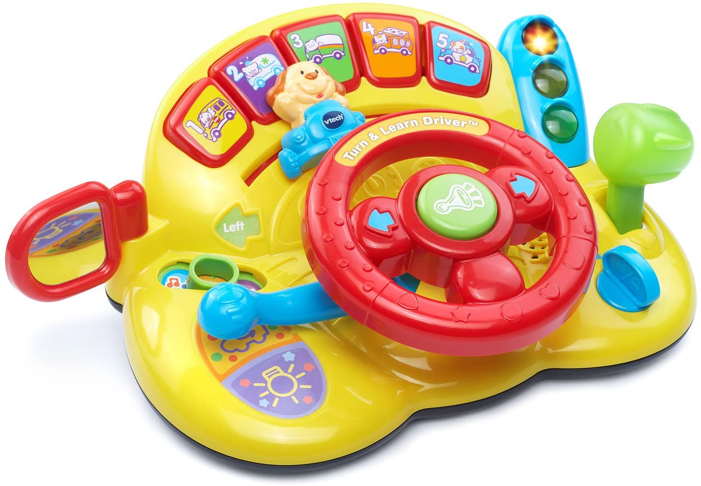 vtech　アクティビティ　運転　ドライビングレッスン　VTech Turn and Learn Driver　キッズ 子供 知育玩具　英会話　英語 【送料無料】【代引不可】【あす楽不可】
