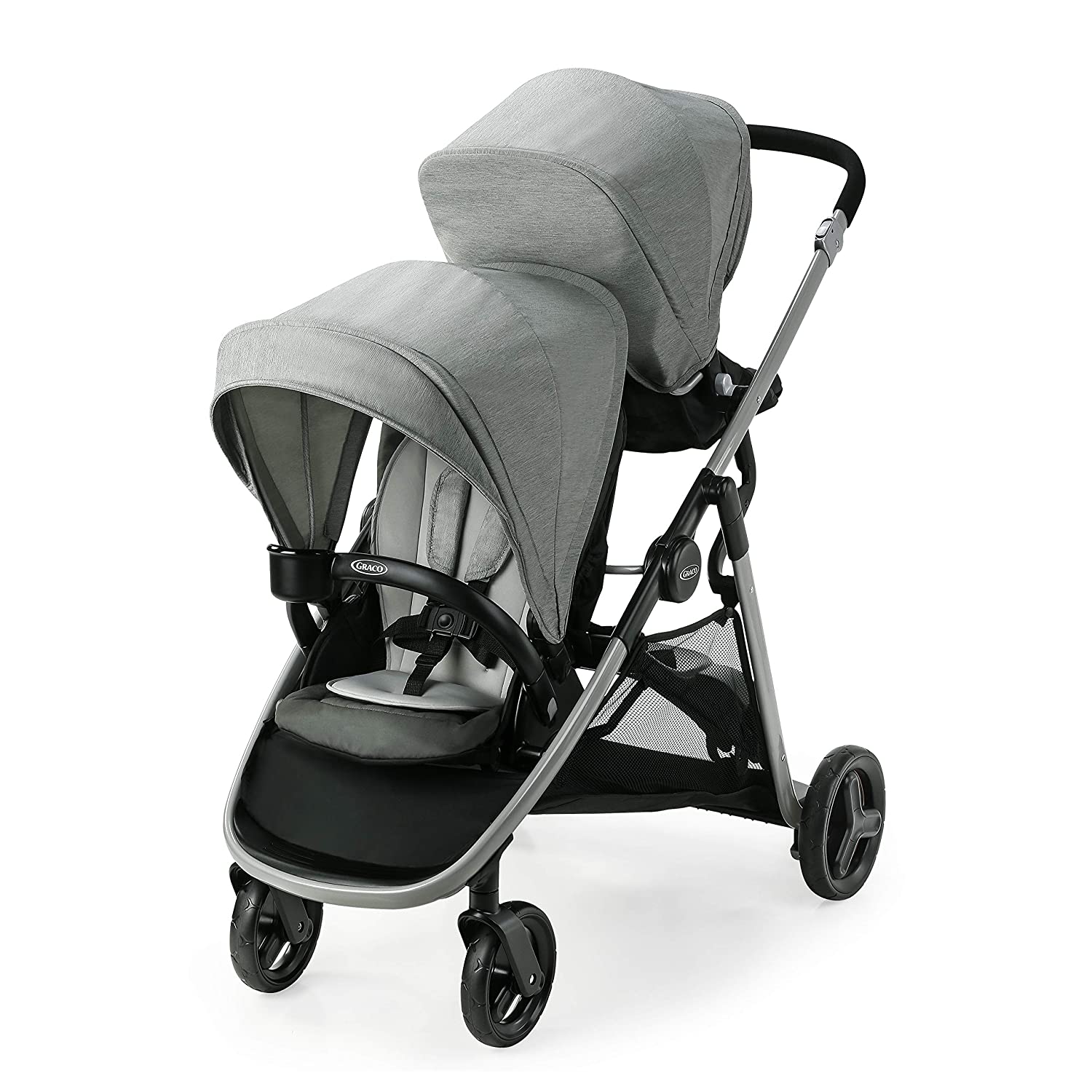 ベビーカー 双子用 二人乗り グレコ Graco Ready2Grow LX 2.0 Double Stroller Featuresストローラー 海外直輸入