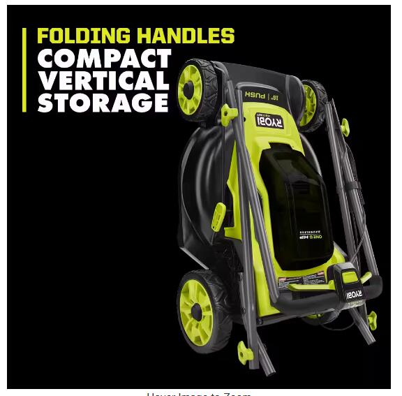 【送料無料】RYOBI　ONE+ 18V 16インチ　4.0Ahバッテリーと充電器（2つ）付き　コ...