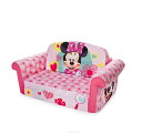 【送料無料】子供部屋 幼児ソファー Disney ディズニー ミニーマウス アメリカ完売品 子供用 ソファ 2-in-1 フリップオープンフォーム 家具 お昼...