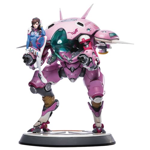 送料無料 Official Overwatch D.Va and MEKA 20 Statue - Limited Edition - Blizzard Exclusive オーバーウォッチ 高さ50センチ フィギュア オフィシャル 限定品