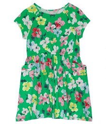 送料無料 Joules Kids 女の子用 ファッション 子供服 ドレス Jude (Toddler/Little Kids/Big Kids) - Green Floral