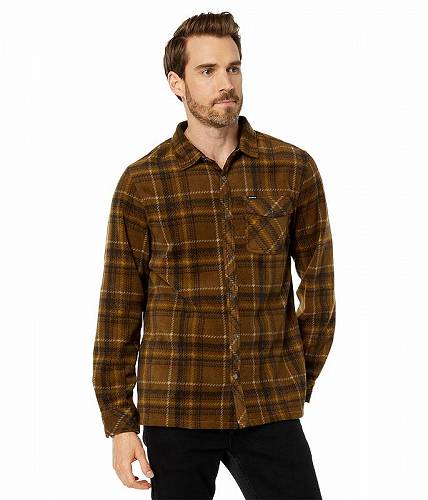 送料無料 オニール O Neill メンズ 男性用 ファッション ボタンシャツ Glacier Peak Superfleece Snap Shirt - Brown