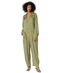 送料無料 イクイップメント EQUIPMENT レディース 女性用 ファッション ジャンプスーツ つなぎ セット Almira Jumpsuit - Vert Militaire