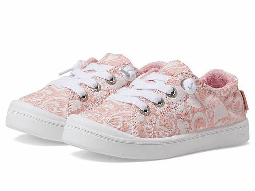 楽天グッズ×グッズ送料無料 ロキシー Roxy Kids 女の子用 キッズシューズ 子供靴 スニーカー 運動靴 Bayshore Plus Sneakers （Little Kid/Big Kid） - Pink 1