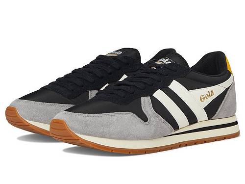 送料無料 ゴラ Gola メンズ 男性用 シューズ 靴 スニーカー 運動靴 Daytona Chute - Black/Cement/Off White