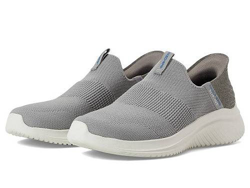 送料無料 スケッチャーズ SKECHERS メンズ 男性用 シューズ 靴 スニーカー 運動靴 Ultra Flex 3.0 Smooth Step Hands Free Slip-Ins - Gray