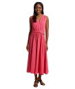送料無料 カルバンクライン Calvin Klein レディース 女性用 ファッション ドレス Gauze Twist Front Aline - Rosebu...