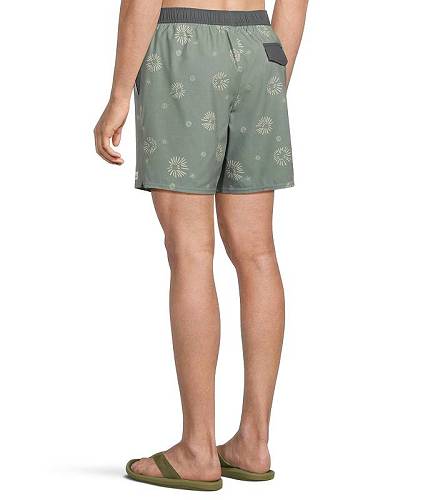 送料無料 オニール O&#039;Neill メンズ 男性用 スポーツ・アウトドア用品 水着 Hermosa Elastic Waist Lined 17 - Sage