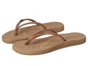 送料無料 ロキシー Roxy レディース 女性用 シューズ 靴 サンダル Riverside - Smooth Cognac
