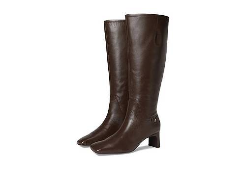 送料無料 ナチュラライザー Naturalizer レディース 女性用 シューズ 靴 ブーツ ロングブーツ Candela Wide Calf Knee High Boots - Mocha Brown Leather