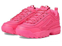 送料無料 フィラ Fila キッズ 子供用 キッズシューズ 子供靴 スニーカー 運動靴 Disruptor II Premium (Big Kid) - Knockout Pink/Knockout Pink/Knockout Pink