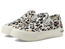  V[r[Y SeaVees fB[X p V[Y C Xj[J[ ^C Baja Slip-On Platform - White Leopard