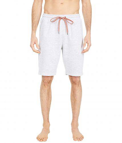 送料無料 トミーバハマ Tommy Bahama メンズ 男性用 ファッション 子供服 パジャマ 寝巻き 下着 Double Knit Jacquard Interlock Jam Shorts - Light Grey