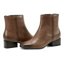 送料無料 イージースピリット Easy Spirit レディース 女性用 シューズ 靴 ブーツ アンクル ショートブーツ Sidney - Dark Taupe Leather