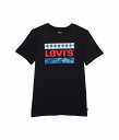 送料無料 リーバイス Levi's(R) Kids 男の子用 ファッション 子供服 Tシャツ Sportswear Graphic T-Shirt (Big Kids) - Black