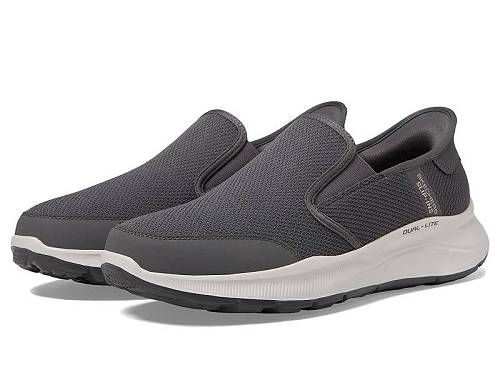 送料無料 スケッチャーズ SKECHERS メンズ 男性用 シューズ 靴 スニーカー 運動靴 Equalizer 5.0 Drayze Hands Free Slip-In - Charcoal
