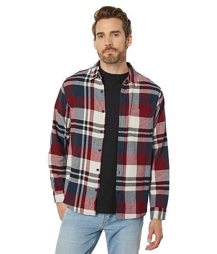  n[[ Hurley Y jp t@bV {^Vc Portland Organic Long Sleeve Flannel - True Red