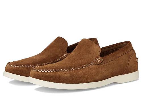 送料無料 コールハーン Cole Haan メンズ 男性用 シューズ 靴 ローファー American Classics Casual Loafer - Spiced Brown Suede/Ivory