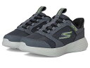 送料無料 スケッチャーズ SKECHERS KIDS 男の子用 キッズシューズ 子供靴 スニーカー 運動靴 Hands Free Slip-ins-go Run 400 V2 - Turbo-brisk 403899L (Little Kid/Big Kid) - Charcoal/Black