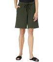 送料無料 アイリーンフィッシャー Eileen Fisher レディース 女性用 ファッション ショートパンツ 短パン Midthigh Shorts in Organic Cotton French Terry - Seaweed