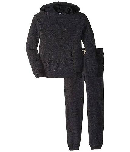 送料無料 Alternative Kids キッズ 子供用 ファッション 子供服 セット Challenger Hoodie/Dodgeball Pants Set (Little Kids/Big Kids) - Eco Black